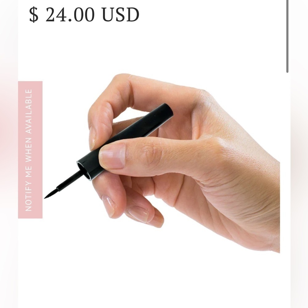 NWT Aesthetica Liquid Eyeliner Black - Picture 3 of 6